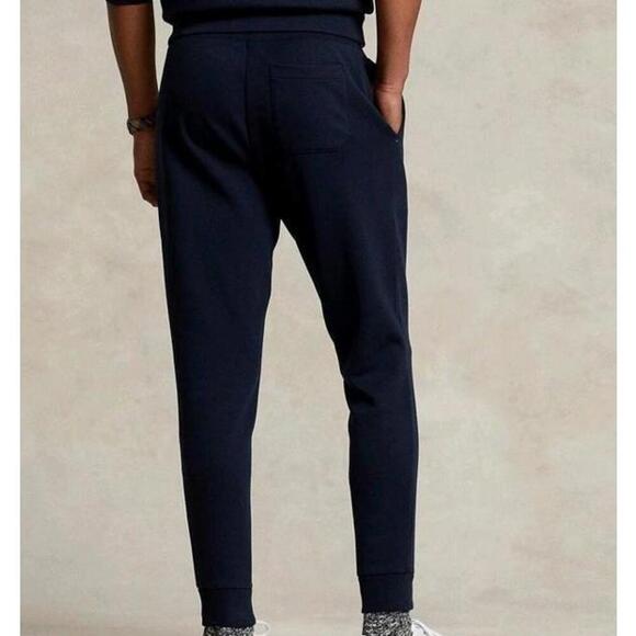 $125 Polo Ralph Lauren Double-Knit Jogger – Size L Navy Blue - Picture 2 of 10